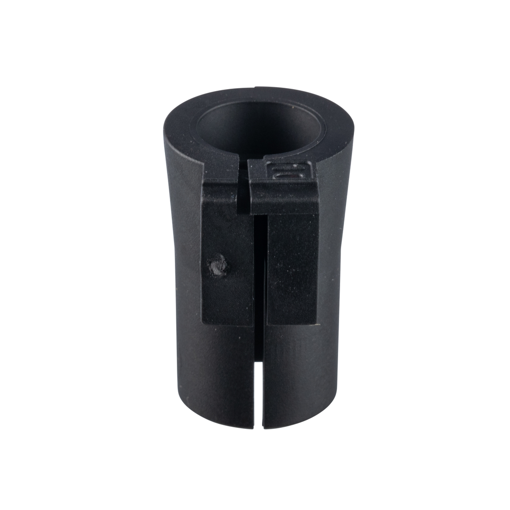 Product image for Panduit CEG-10X1 Cable Entry Grommet, Single, Small, 0.39"-0.43", Black TPE, 12 PC