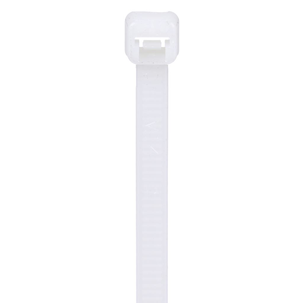 Product image for Panduit PLT1S-M 4.8 Inch 50 lb Tensile Strength Natural Nylon 6/6 Cable Tie