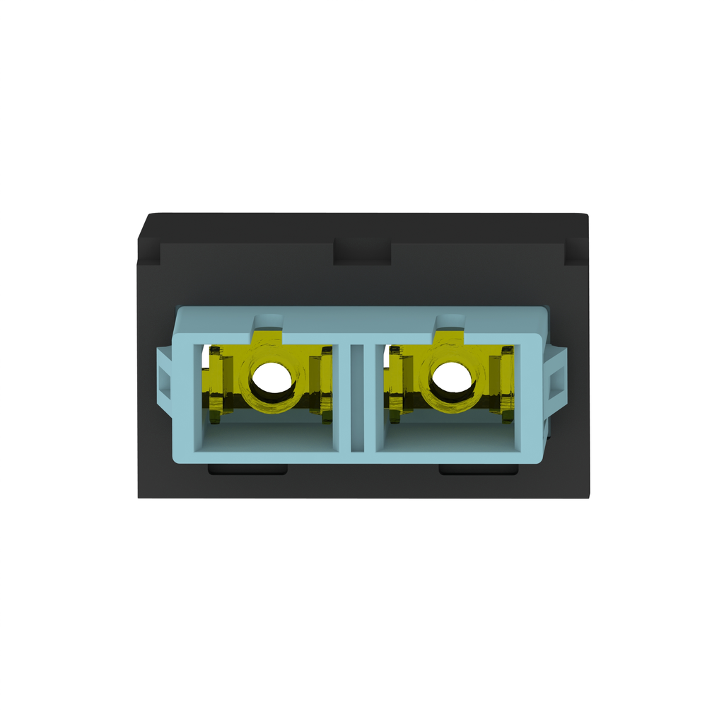 Mayer-DDS-Mini-Com® Aqua SC Duplex, Black Module-1