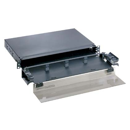 Panduit FMD1 Opticom® Fiber Drawer, Bla Product image for Panduit FMD1 Opticom® Fiber Drawer, Bla