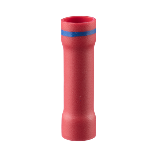Panduit ESV8-ESV14-Q Step-Down Butt Splice, Red, Vinyl, 1.41", 8/16-14 AWG Product image for Panduit ESV8-ESV14-Q Step-Down Butt Splice, Red, Vinyl, 1.41", 8/16-14 AWG