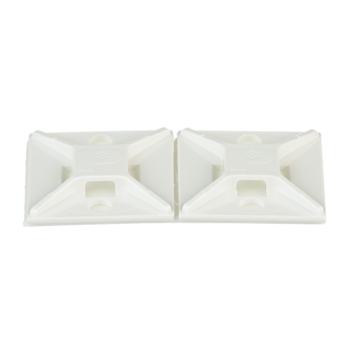 Product image for Panduit ABM2S-A-D Cable Tie Mount, Adh., 1"x1" (25.4mm x 25.4mm), WH