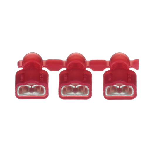 Product image for Panduit DNF18-250FIB-3K Disconnect, Red, 18-22 AWG, 0.250 x 0.032" Tab, PK3k