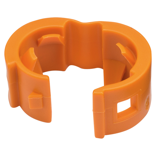 Product image for Panduit PCBANDOR-Q PanNet® Patch Cord Band, Orangeange, 25 Pack