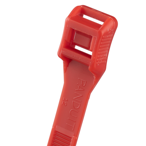 IT9115-CUV2 In-Line Cable Tie, Red, UV PA6.6, 15.3"L, 124lb, PK100