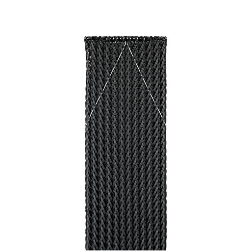 Expandable Sleeve, Expands: 1.50" to 0.75", PET/NYLON, Black