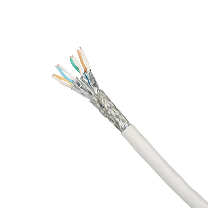 Product image for Panduit PSM7004BU-KEM IndustrialNetTM Copper Cable, Cat 7, 23 AWG, S/FTP, Blackue