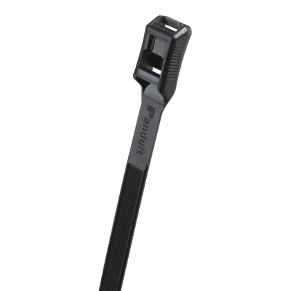 Product image for Panduit HV9150-C0 Cable Tie, In-Line, 20.7"L (525mm), Weather Resistant, Black
