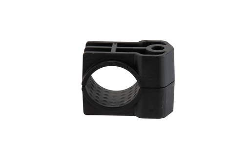 Product image for Panduit CCPL1H3846-X Cable Cleat, 1H Clamp Type, PL, Single Cable, 1.5-1.81in OD, PK10