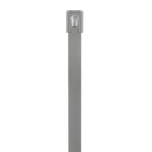 Pan-Steel® MLT12H-Q Cable Tie, SS 304, Heavy, 12" Dia., PK25