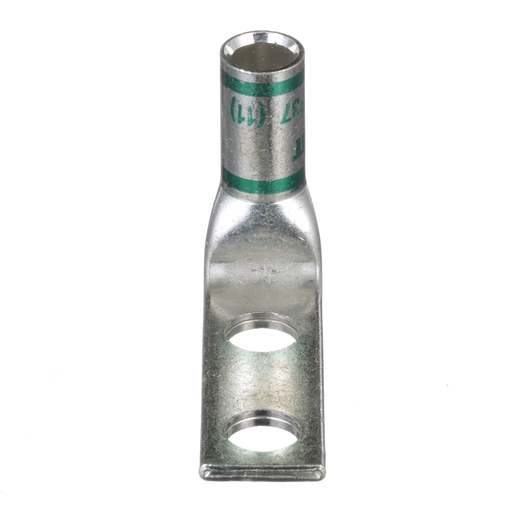 CuLug,2Hole,#1AWG,3/8,1,90°PKG20