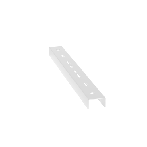 Product image for Panduit PWBTB12WH Trapeze Bracket 12", White , Panduit Wire Basket