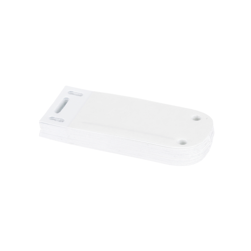 Mayer-DDS-SLCT-WH Label Holder, Self-Lam Vinyl, White, 1.31"x3", PK1-1