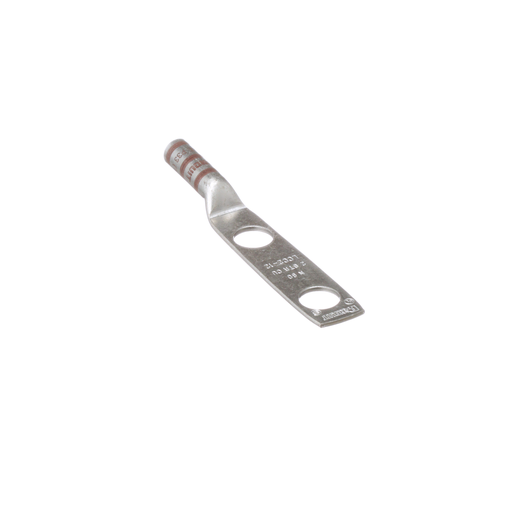 Mayer-DDS-Pan-Lug™ LCC2-12-Q Comp. Lug, Tin Plt Copper, Two 0.5" Stud, PK25-2