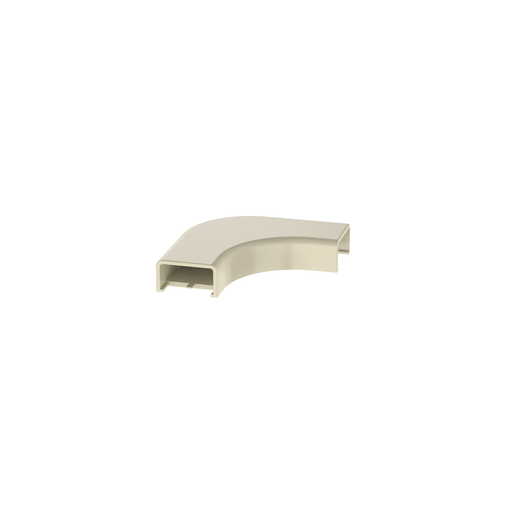 Mayer-DDS-Surface Raceway, LDPH3 Power Rated Right Angle, Electric Ivory-1