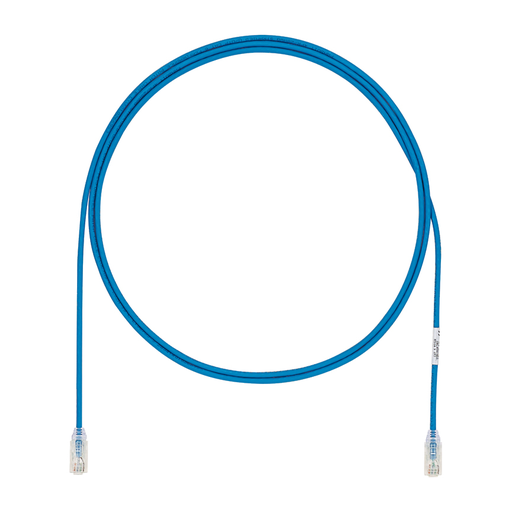 Product image for Panduit UTP28X60BU Cat6A,28AWG,UTP,PC,CM/LSZH,BU,60ft,EA