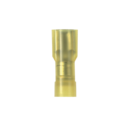 Pan-Term® DNF10-250FI-L Disconnect, Yellow, Nylon, 10-12 AWG, 0.250 x 0.032" Tab