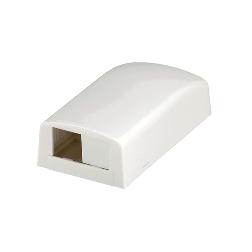 Mayer-DDS-Mini-Com® Surface Mount Box, 2 Port, White-1