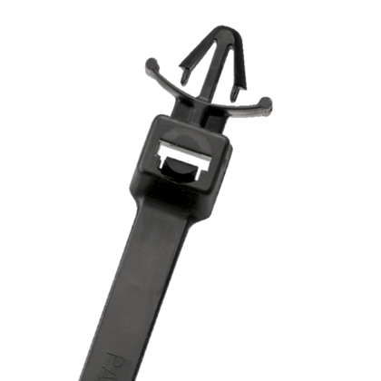 Push Mount Tie, Black