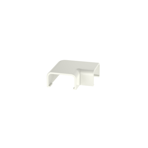 Surface Raceway, LD10 Right Angle Fitting, Low Voltage, Off White
