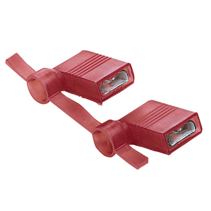 Reel Smart™ DNFR18206FIB-KD Disconnect, Red, Nylon, 18-22 AWG, .205/.187 x .02"