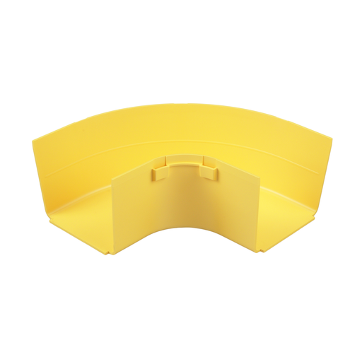 Product image for Panduit FRRA4X4LYL Horizontal Right-Angle, 90, 4x4, Yellow