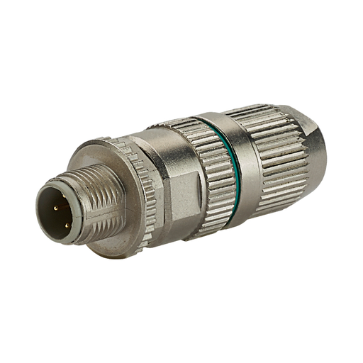 Industrial M12 D-Code Field Term Modular Plug
