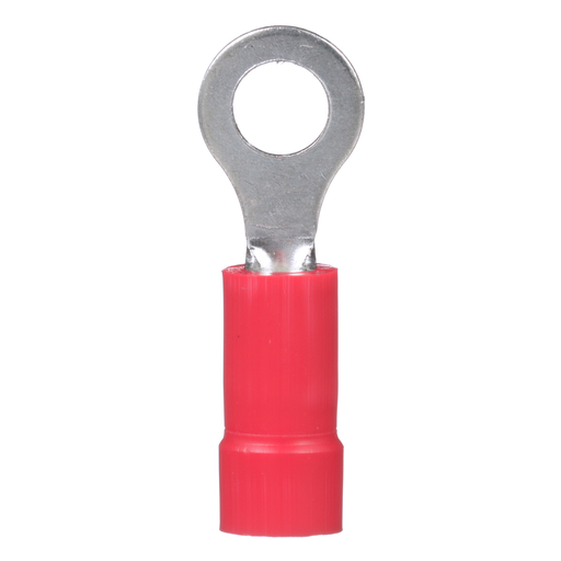 Product image for Panduit PV18-8R-CY Vinyl Insulated Ring Terminal - #22-18, #8bolt