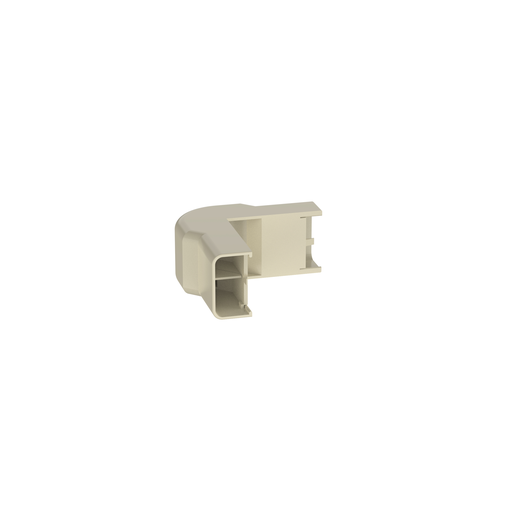 Product image for Panduit OCFX5EI-X Surface Raceway, LDPH5 Power Rated Outside Corner, Electric Ivory