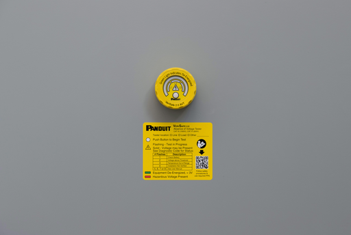 Product image for Panduit VS2-AVT-RL VeriSafe 2.0 Replc Labels,1 Faceplate,1 Instruction