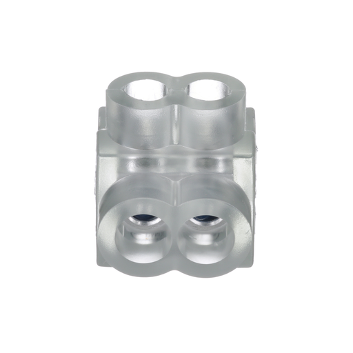 Product image for Panduit PCSB4-2-12Y Multi-Tap Mech Con, Double Sided, 4, Tin Plt Al, PK12