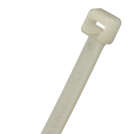 Pan-Ty® PRT4S-C Releasable Cable Tie, PA6.6, 14.5"L, 50lb, PK100