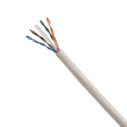 Product image for Panduit PUR6004BL-W TX6000™ Copper Cable, Cat 6, 23 AWG, U/UTP, CMR, Black