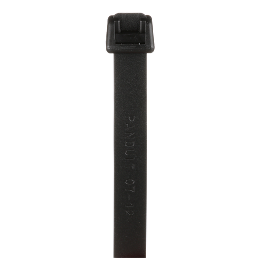 Product image for Panduit DT4EH-L0 Cable Tie, 13.5"L (343mm), Extra-Heavy, Acetal, Black