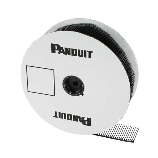 Product image for Panduit PLT2S-VMR30 Reel-Fed Cable Tie, Black, High Heat PA 6.6, PK2500, 8.1x0.19"