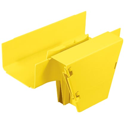 Product image for Panduit FRVT6X4YL FiberRunner® Vertical