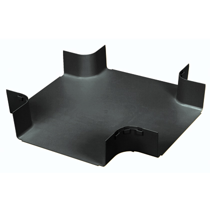 Product image for Panduit FRFWC12X4LBL 4-Way Cross, Attaches to 12" X 4" Channels