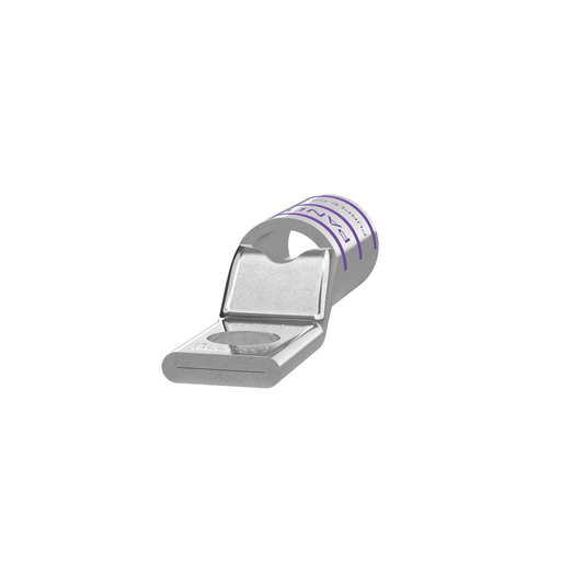 Mayer-DDS-Pan-Lug™ LCAN4/0-38-X Comp. Lug, 4/0, Narrow, Tin Plt Copper, One 3/8" Stud-1