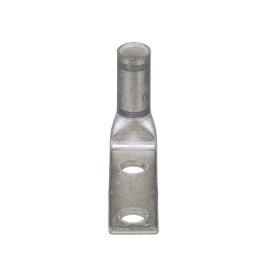 Cu,CompLug,2H,#4-#3A,#2A, 1/4S,90°,PK50