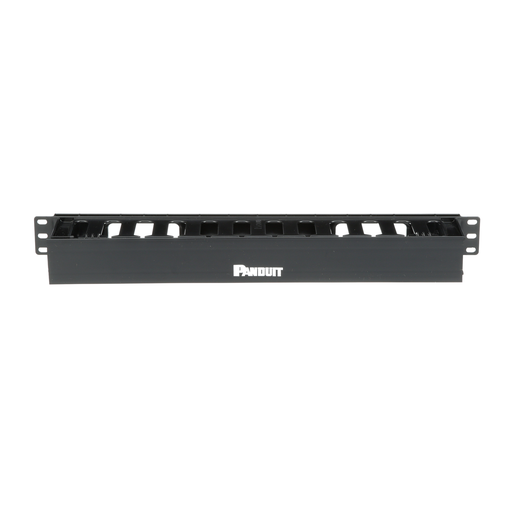 Product image for Panduit WMPFSE Horizontal Single-Sided Manager, 1RU, 3.7 in. Depth