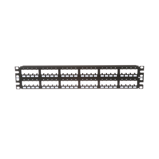 Panduit CPP48FMWBLY Mini-Com® Flush Pat Product image for Panduit CPP48FMWBLY Mini-Com® Flush Pat