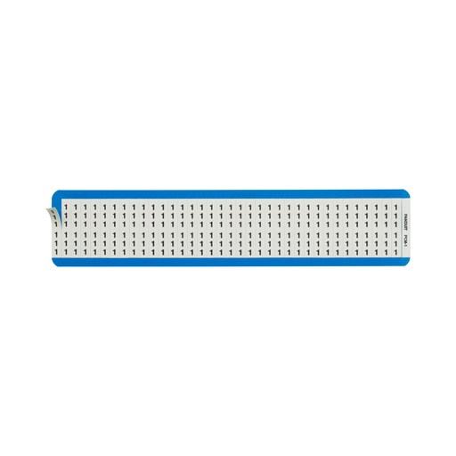 StrongHold™ PCM-1 Wire Marker Card, 1, White, PK25