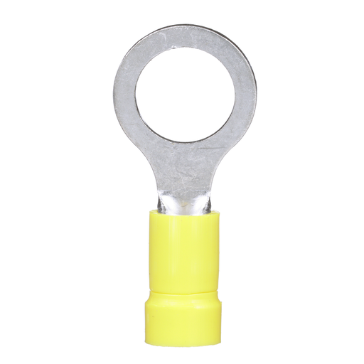Product image for Panduit PV10-38R-D 12-10 AWG Vinyl Insulated Ring Terminal
