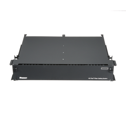 Panduit FLEX2U06 Fiber Enclosure, 2 RU, 6 Ports, Black Product image for Panduit FLEX2U06 Fiber Enclosure, 2 RU, 6 Ports, Black