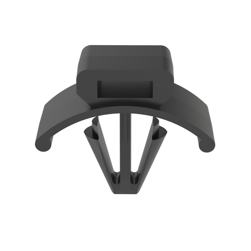 Product image for Panduit PWMS-H25-M0 Cable Tie Mount, Winged Push Mount, Weather Resistant - Black