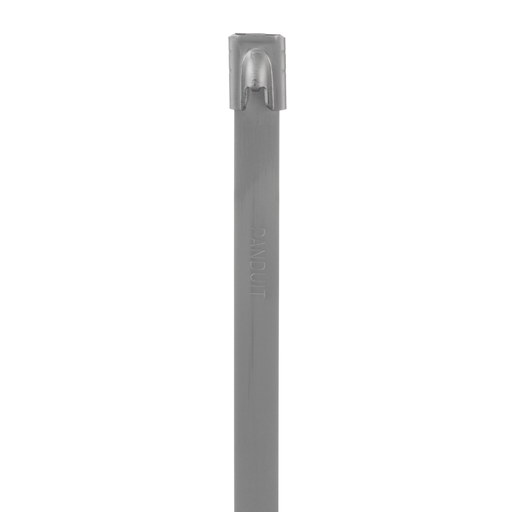 Mayer-DDS-Pan-Steel® MLT6H-LP Cable Tie, SS 304, Heavy, 6" Dia., PK50-1