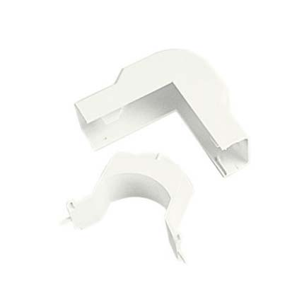 Product image for Panduit OCFX3IW-X Off White Raceway Outside Corner Fitting