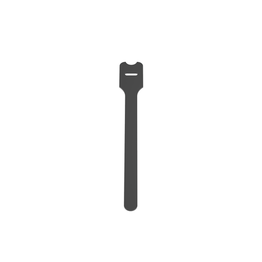 Tak-Ty® Hook and Loop Cable Loop Tie, Black