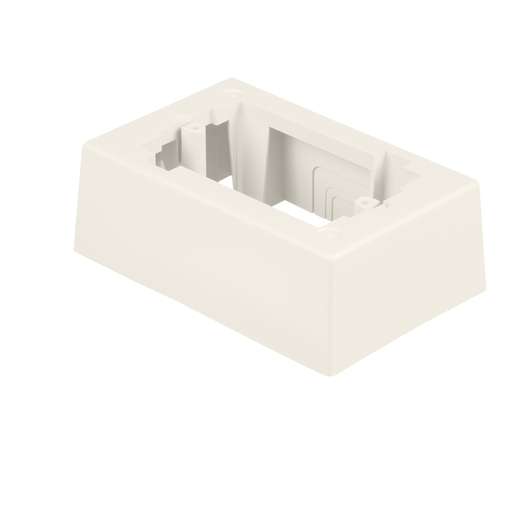 Mayer-DDS-Surface Raceway, Low Voltage Junction Box, 1-gang, White-1