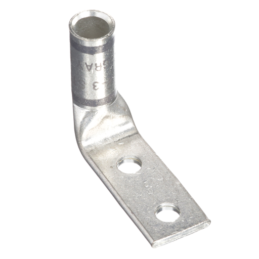 Cu,CompLug,2H,#4-#3A, #2A,#10S,90°,PK50
